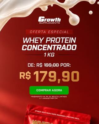 Anúncio da Growth