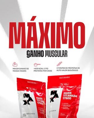 Anúncio da Max Titanium