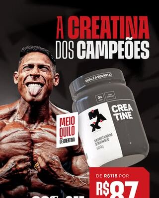 Anúncio da Max Titanium