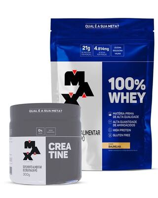 Anúncio da Max Titanium